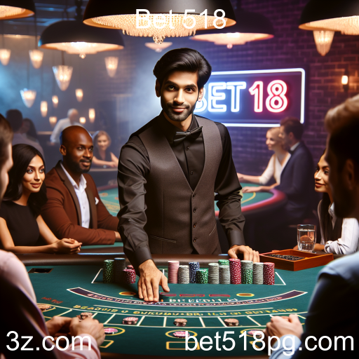 Experimente a Emoção do Cassino Ao Vivo na Bet 518